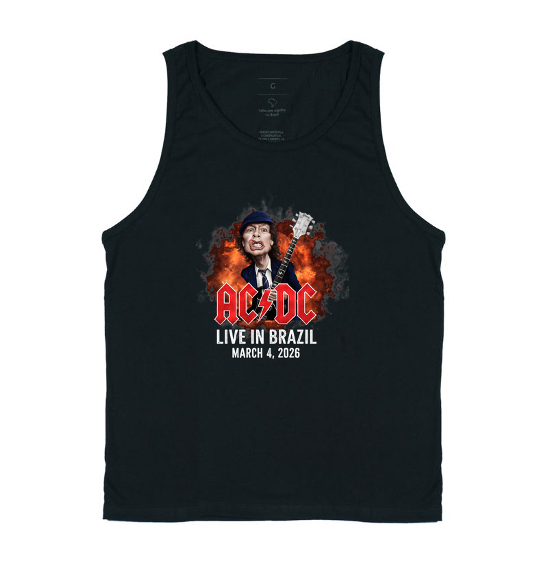 Camiseta ACDC III 4 de Março