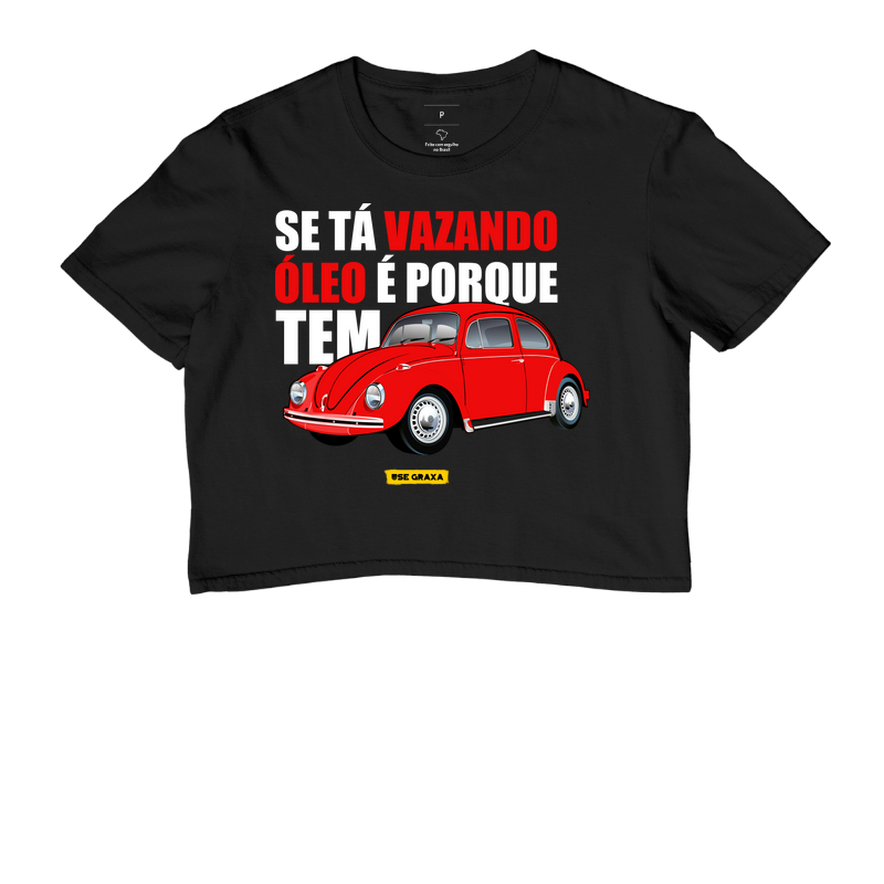 Vazando Óleo Fusca Vermelho