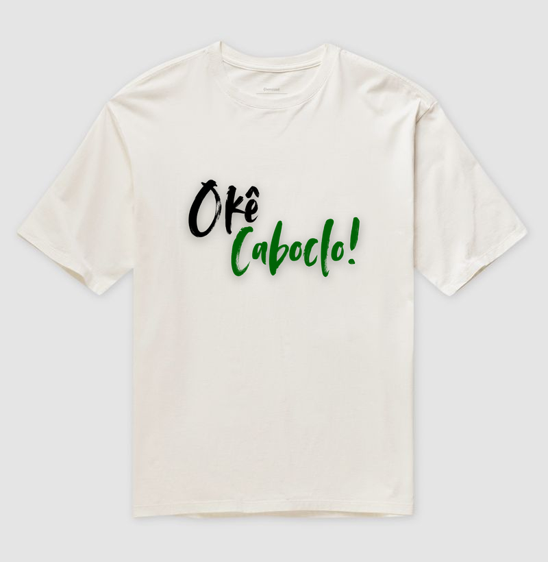 Caboclo - Saudação - Camiseta Branca