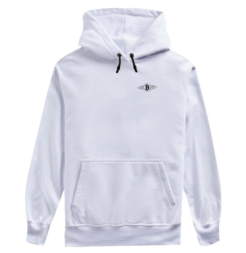 Bitcoin Ícone Circuito Minimalista