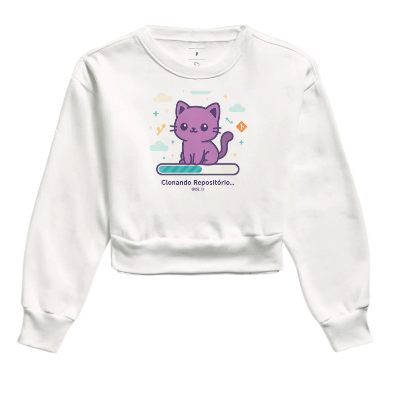 Gatinho "Clonando repositório" T.I