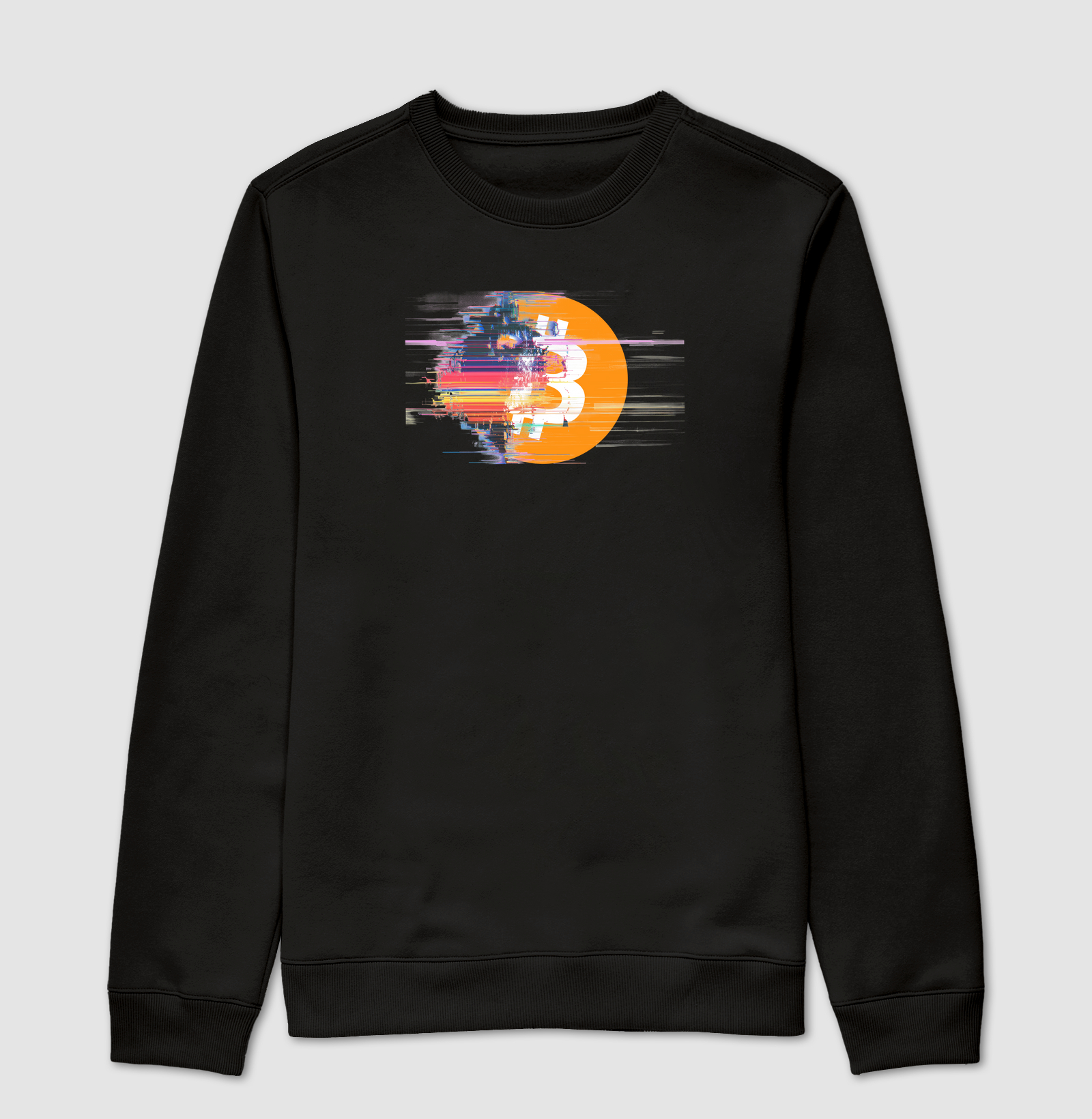 Bitcoin Ícone Glitch