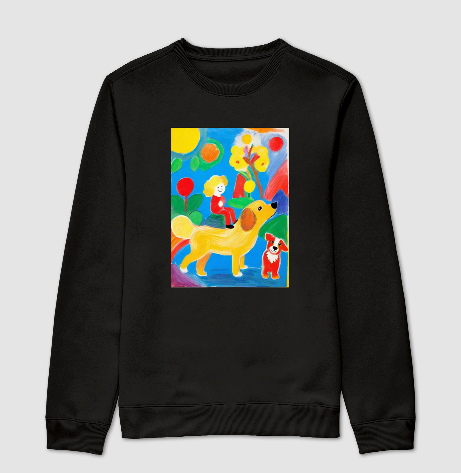 Desenho de criança Golden 