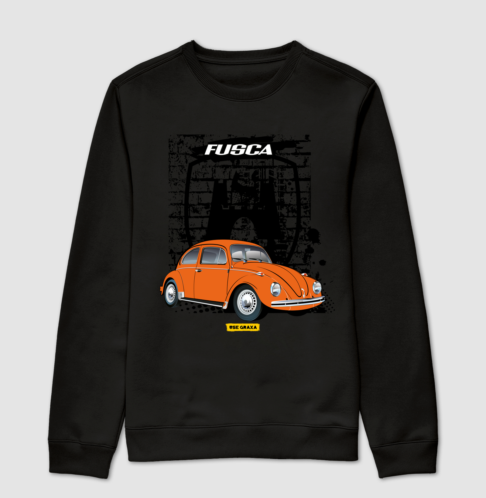 Fusca Laranja VW Wolfsburg