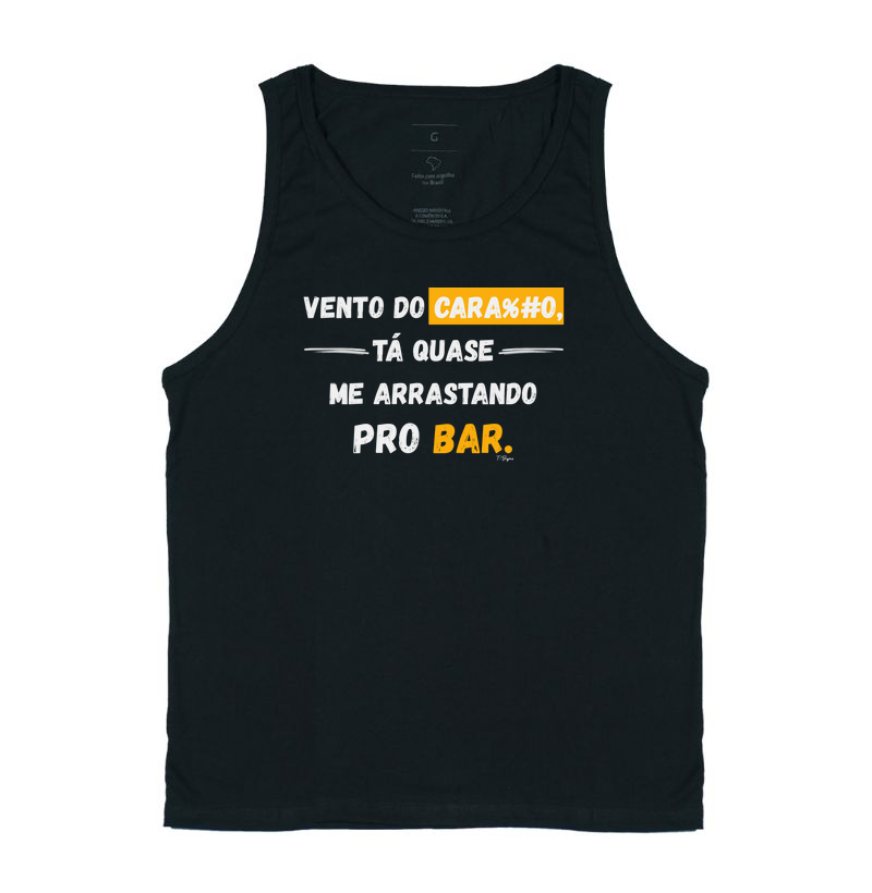 Tá quase me arrastando pro bar