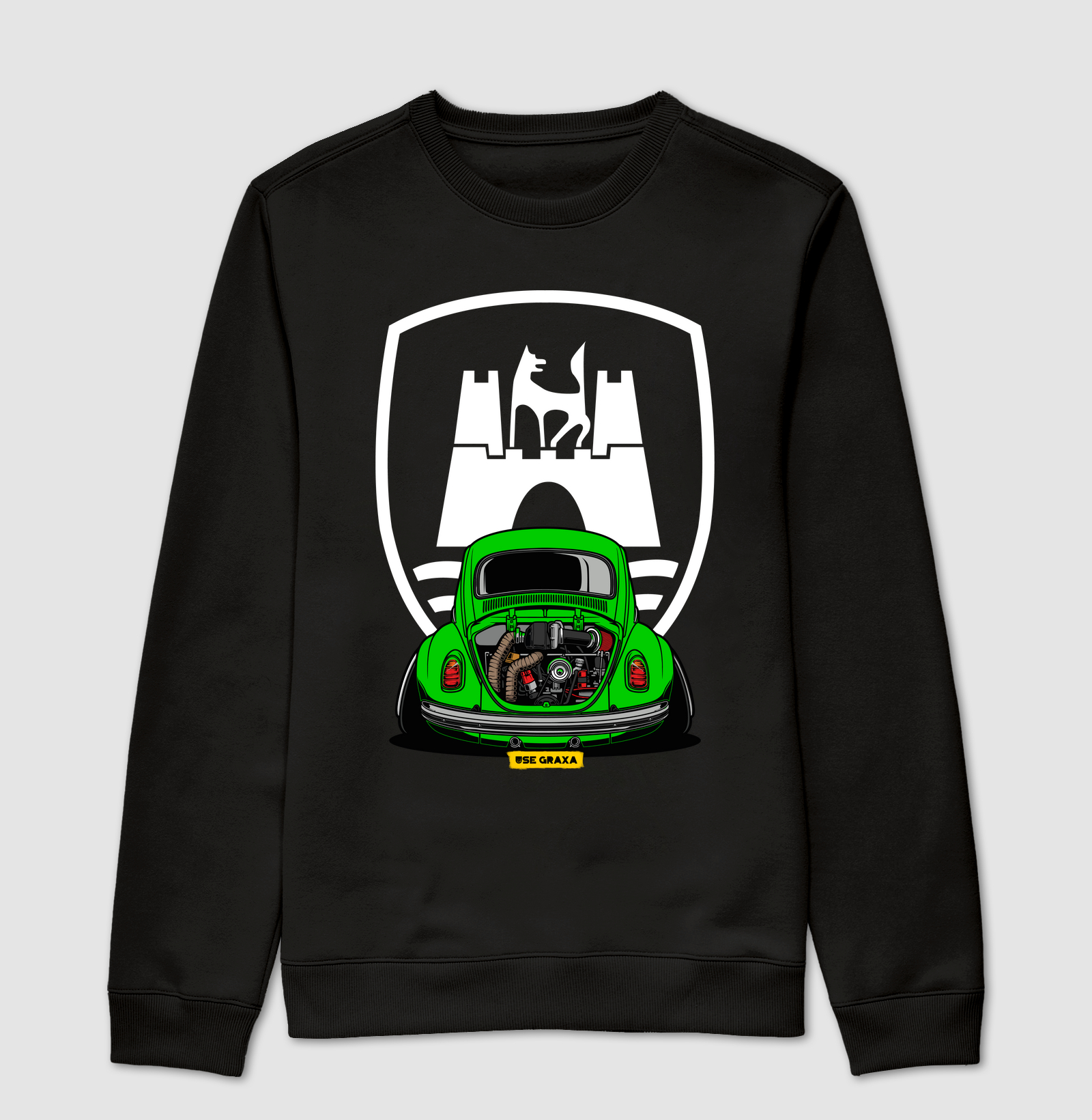 Wolfsburg VW Fusca Verde