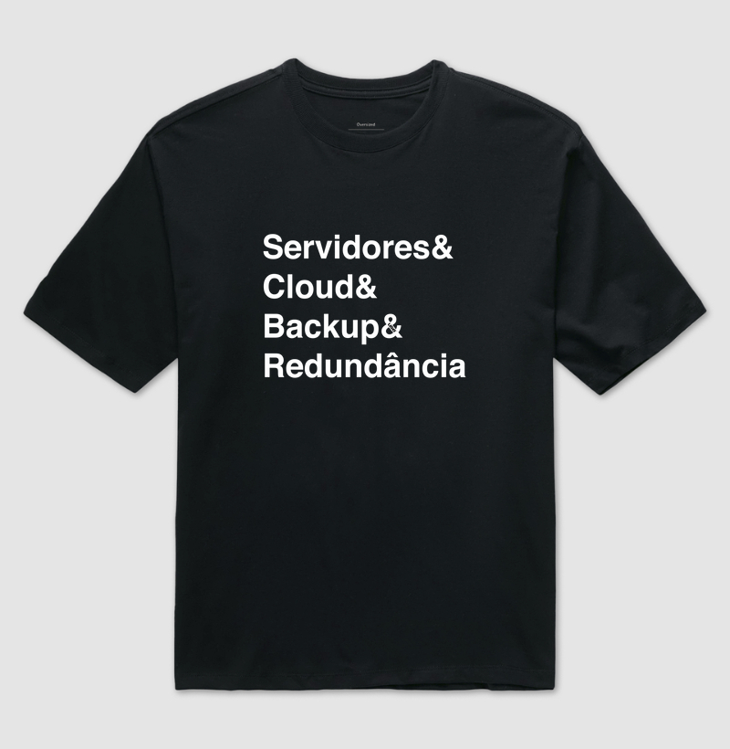 "Servidores & Cloud & Backup & Redundância" T.I