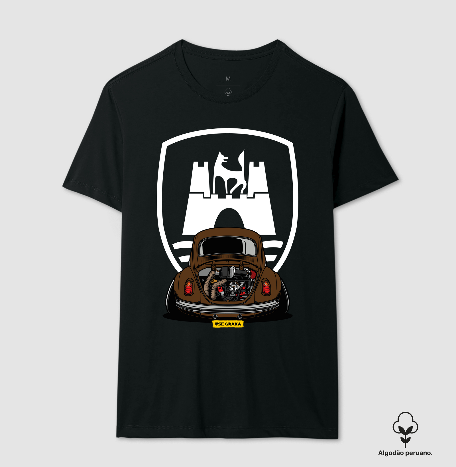 Wolfsburg VW Fusca Marrom