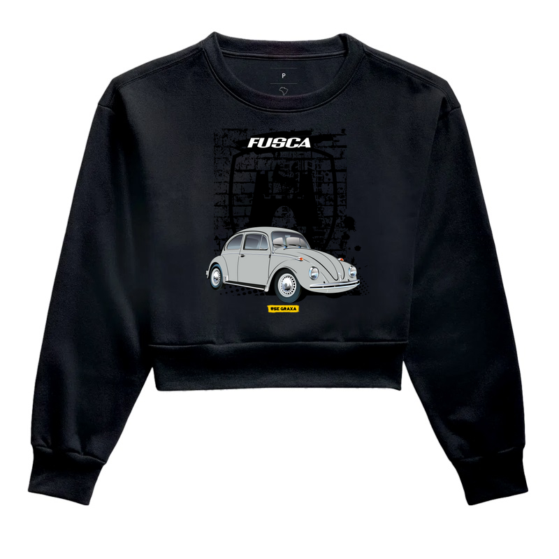 Fusca Cinza Prata VW Wolfsburg