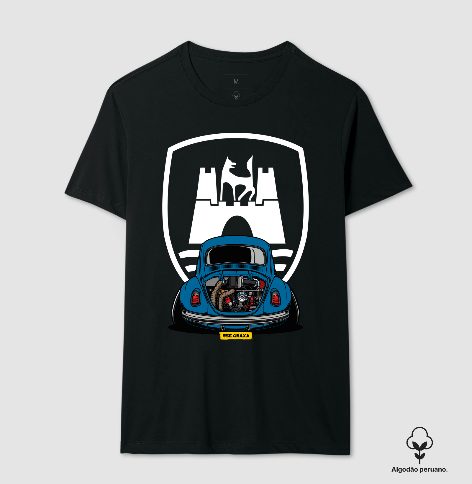 Wolfsburg VW Fusca Azul Escuro