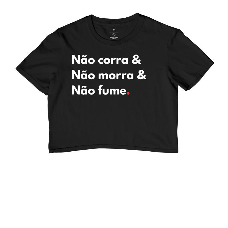 Não corra. Não morra.