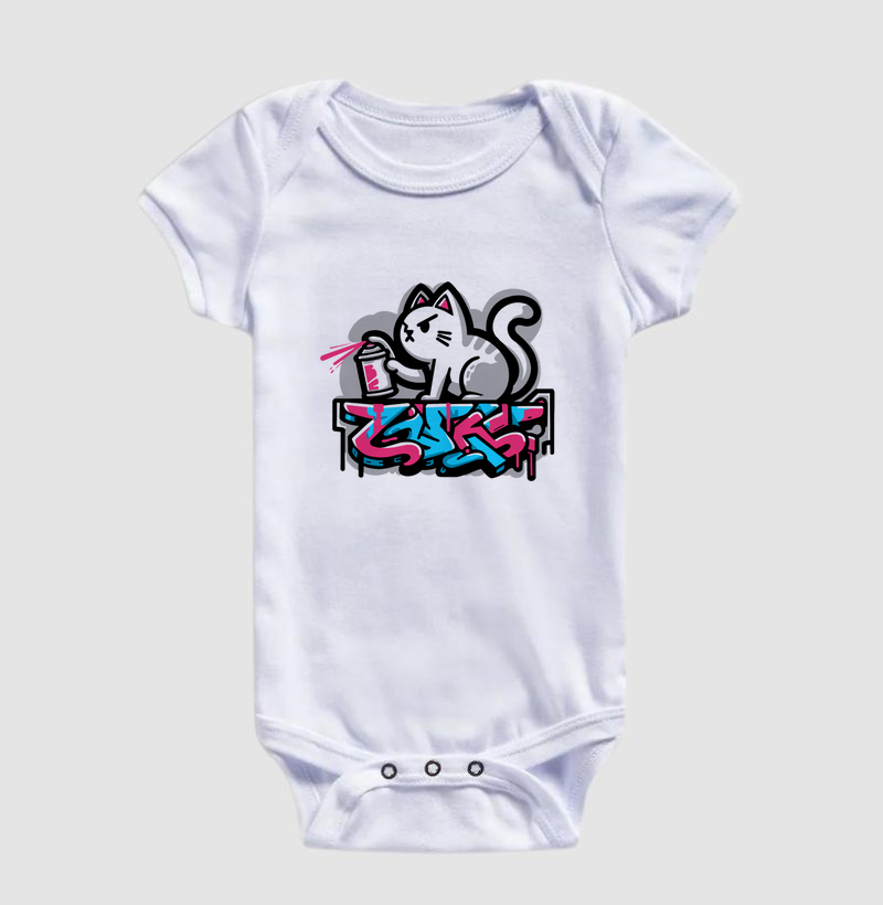Body Infantil Spray Kitty