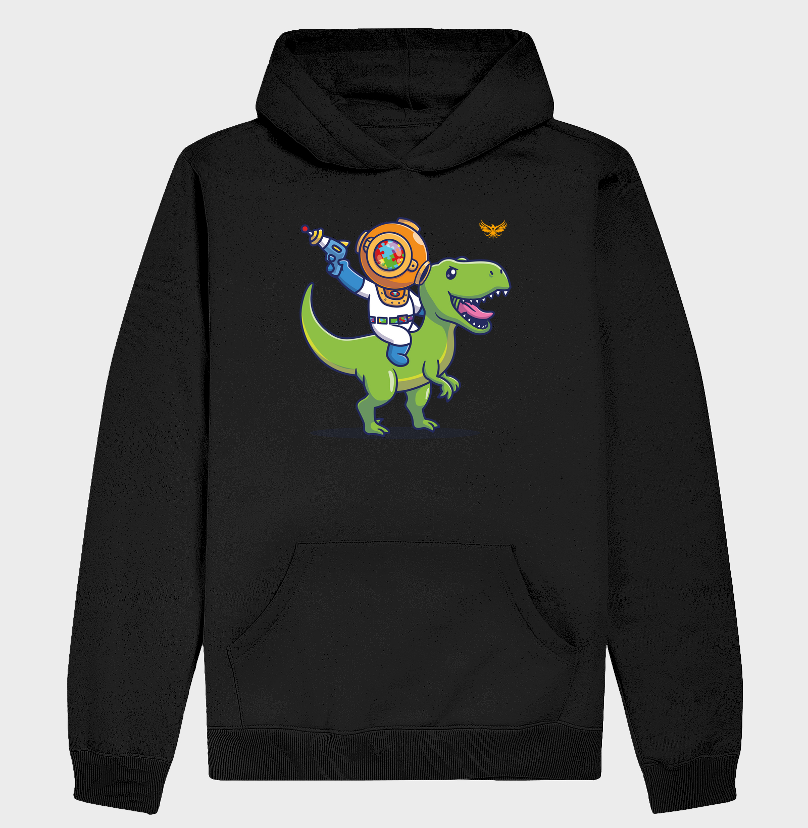 Autismo Dinossauro Mergulhador Espacial