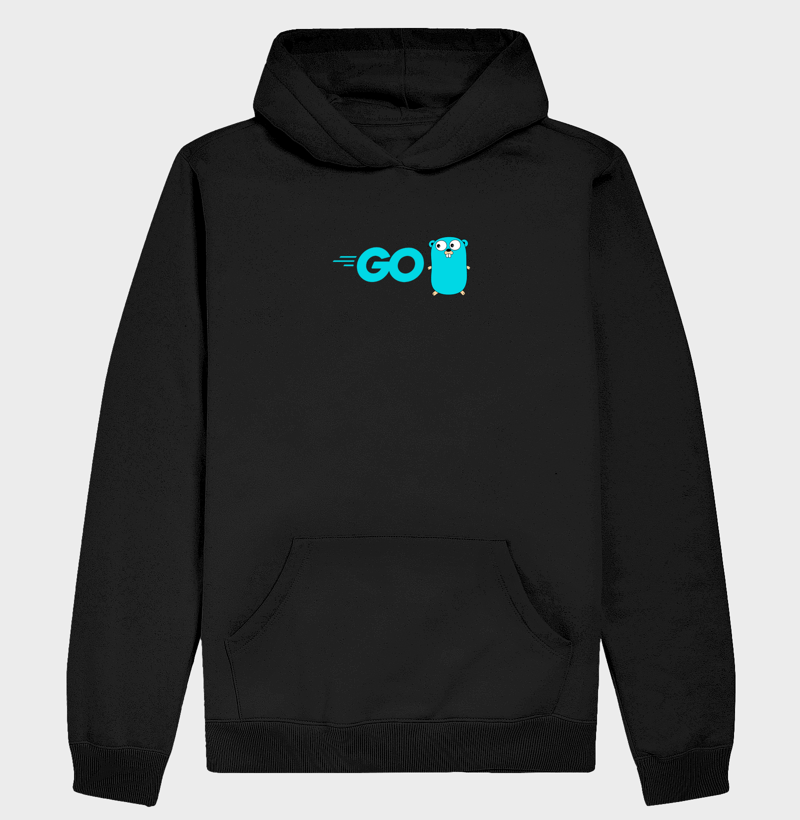 Moletom Hoodie "Golang" II - Logo - T.I