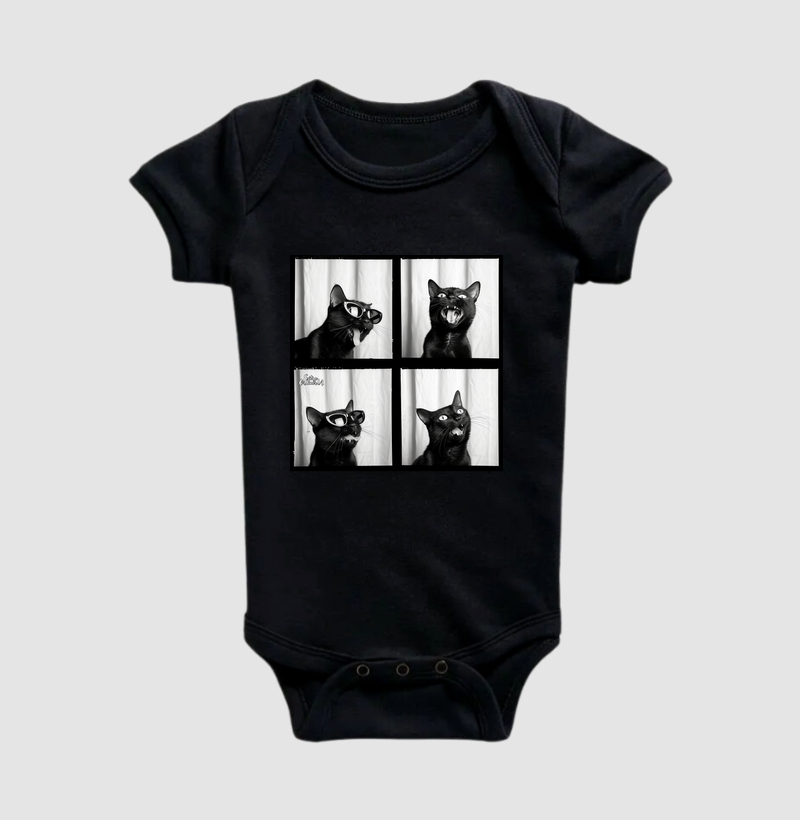 Gato Preto de Oculos Ensaio Fotografico