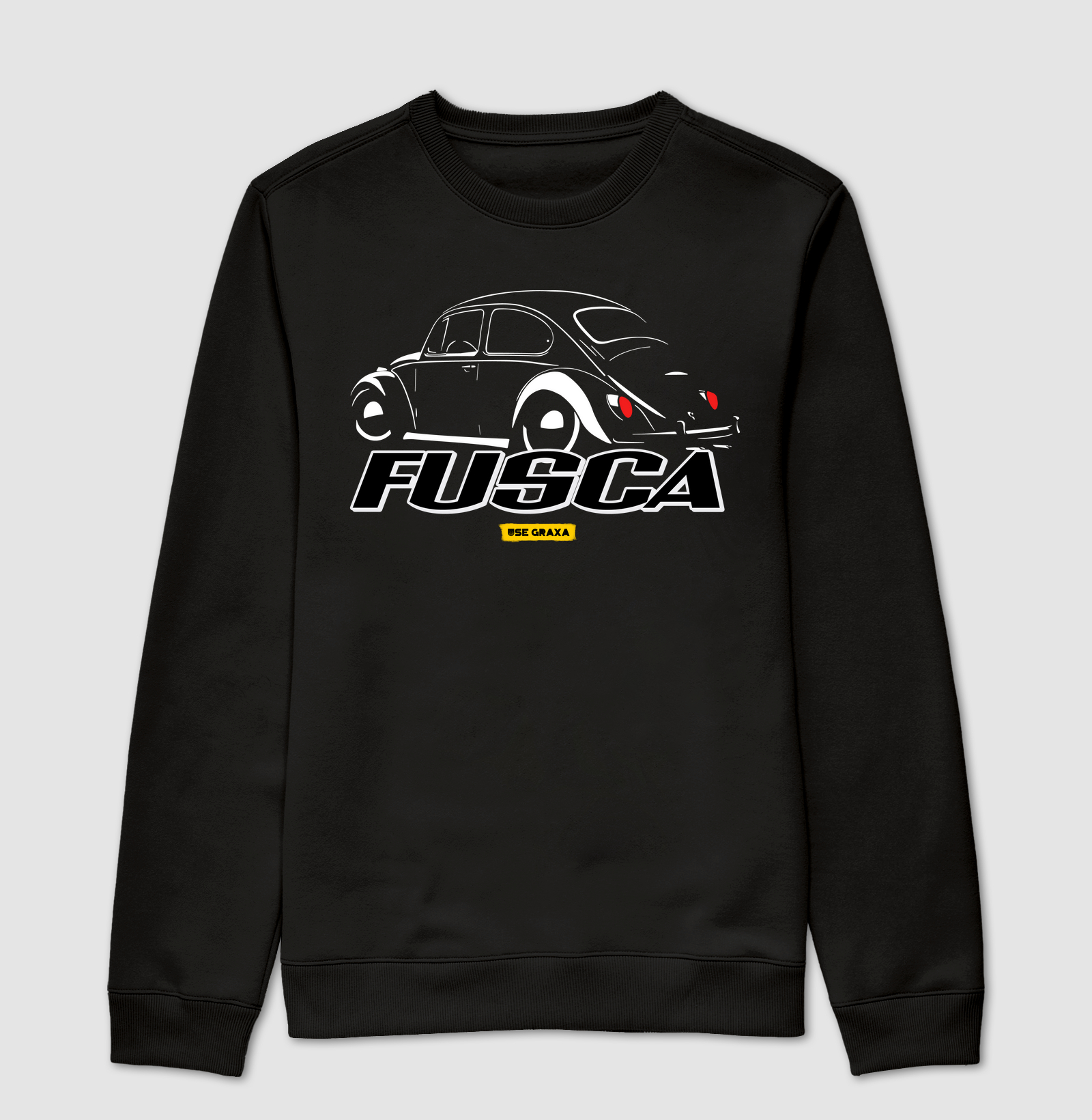 Fusca Contorno com Escrita