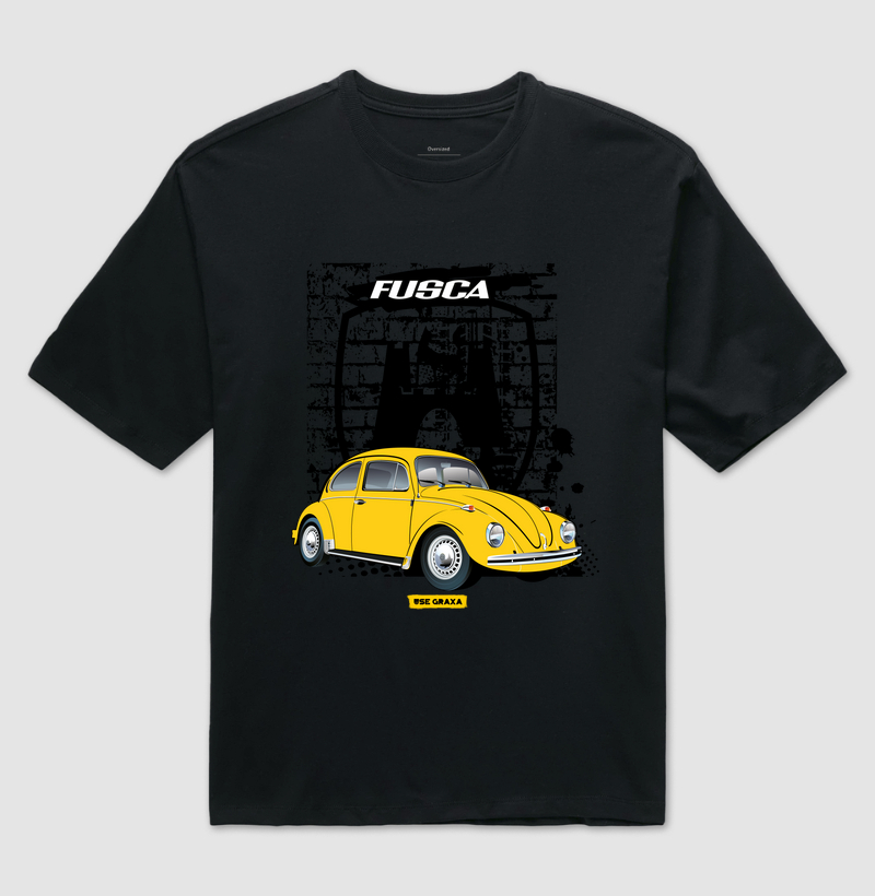 Fusca Amarelo VW Wolfsburg