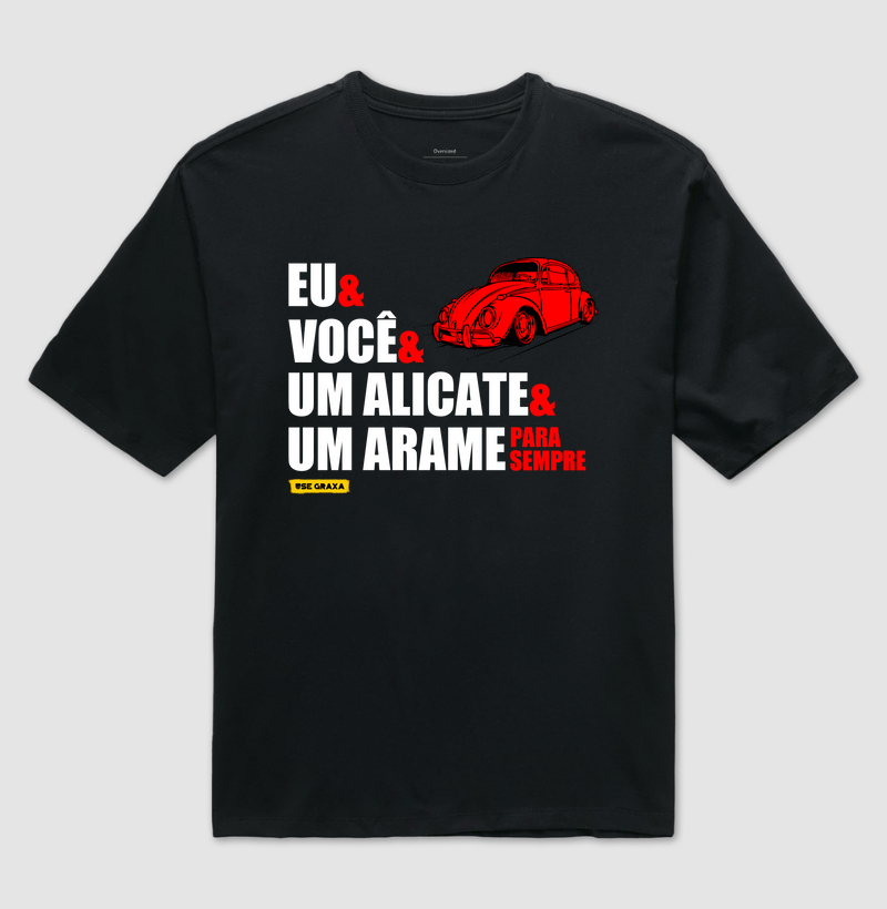 Eu e Você Para Sempre Fusca Vermelho