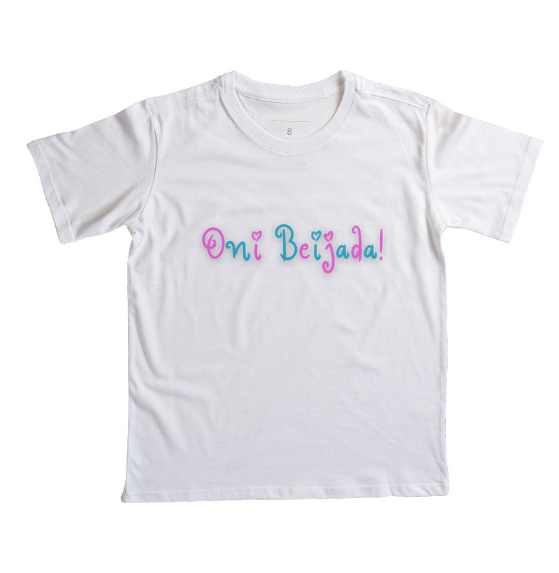 Erê - Saudação 1 - Camiseta Infantil Branca