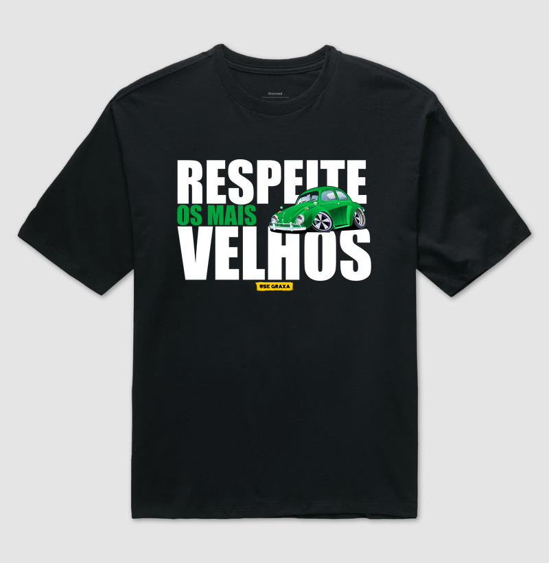 Respeite os Mais Velhos Fusca Verde
