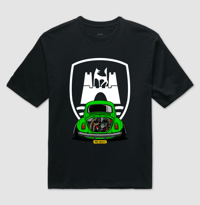 Wolfsburg VW Fusca Verde