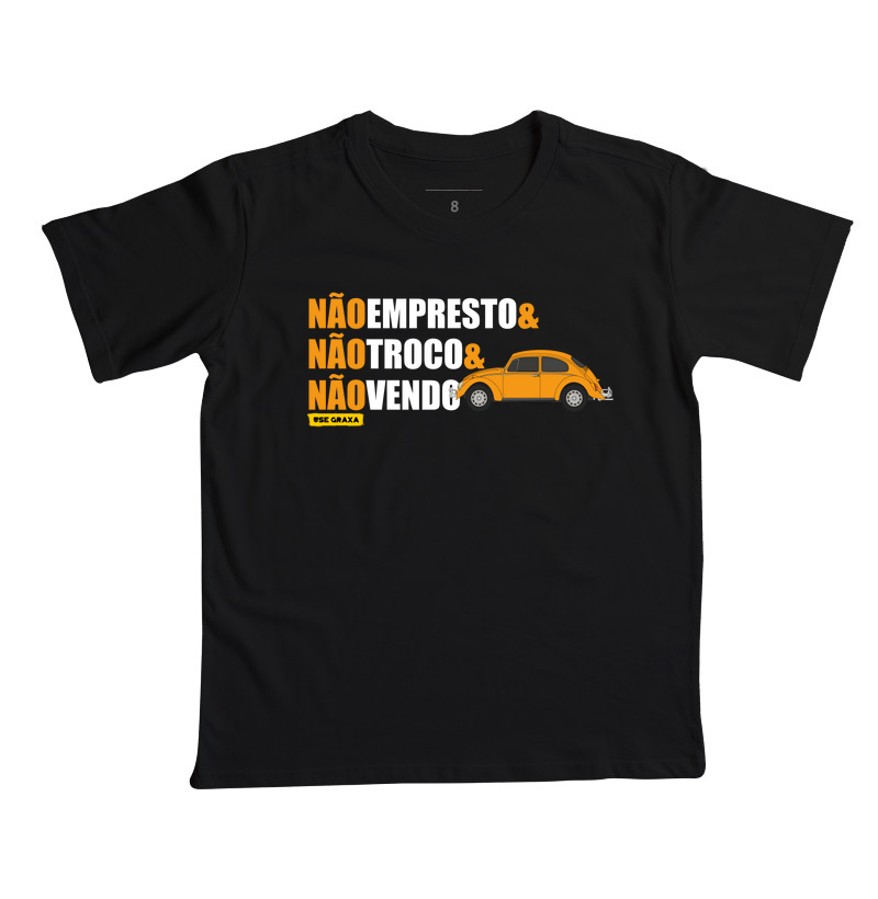 Não Empresto Não Troco Não Vendo Fusca Laranja