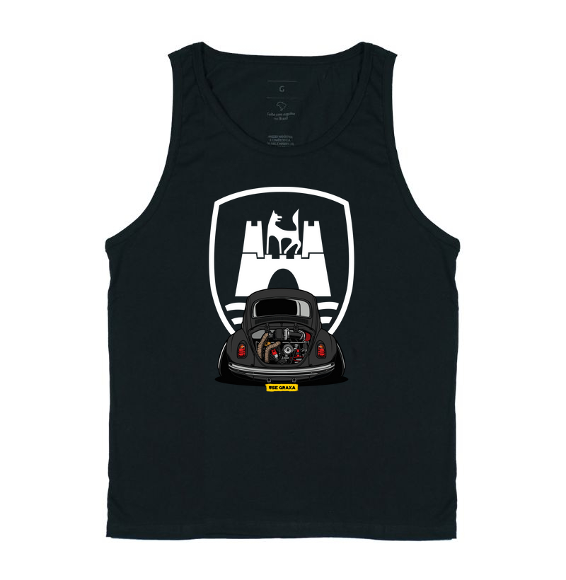 Wolfsburg VW Fusca Preto