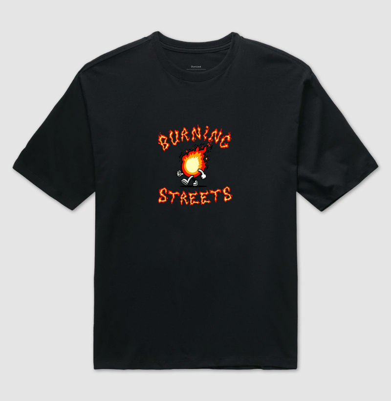 Camiseta Burning Streets
