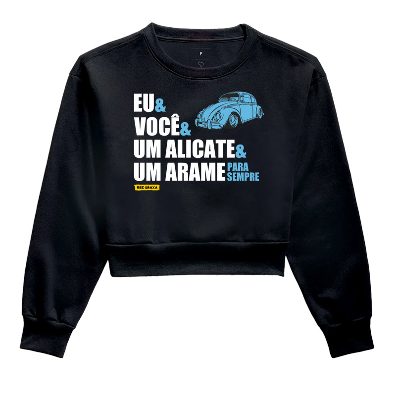 Eu e Você Para Sempre Fusca Azul