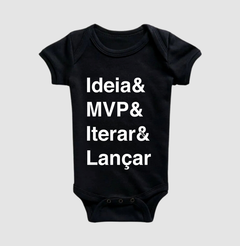 “Ideia & MVP & Iterar & Lançar” T.I