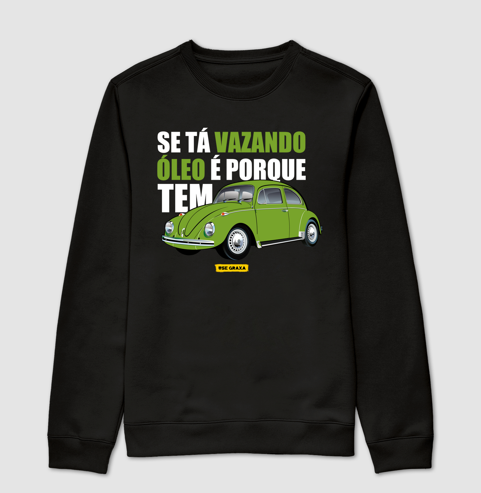 Vazando Óleo Fusca Verde Hippie