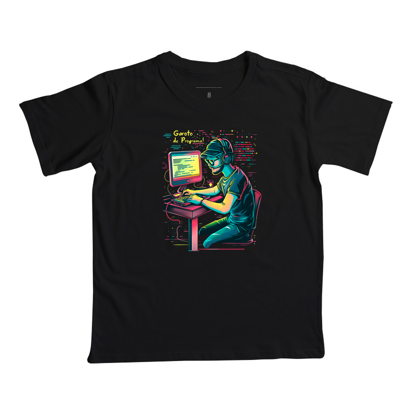 Camiseta Infantil "Garoto de programa" T.I