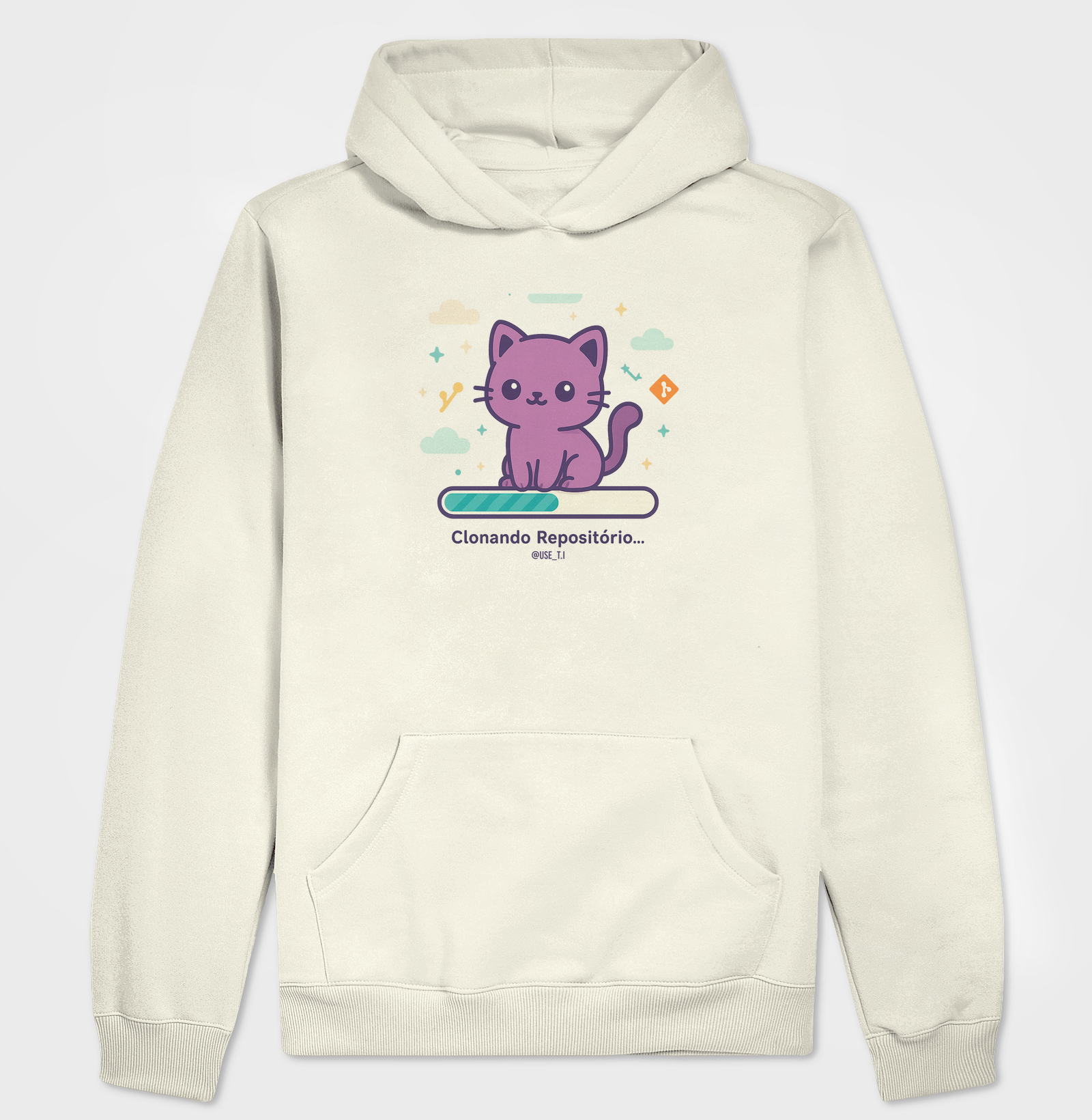 Gatinho "Clonando repositório" T.I