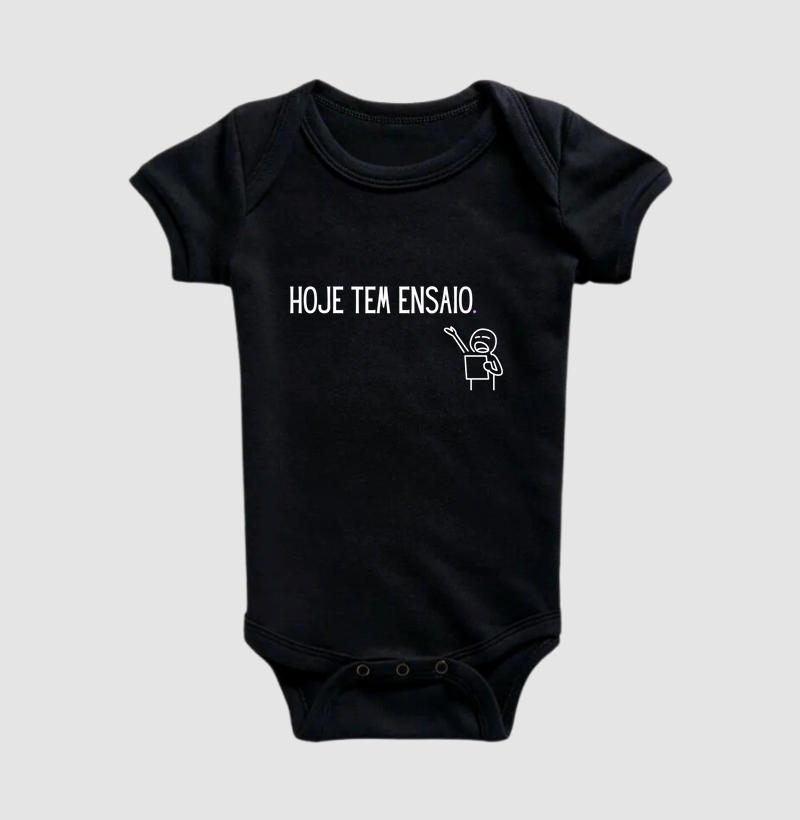 Hoje tem ensaio
