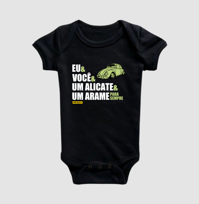 Eu e Você Para Sempre Fusca Verde