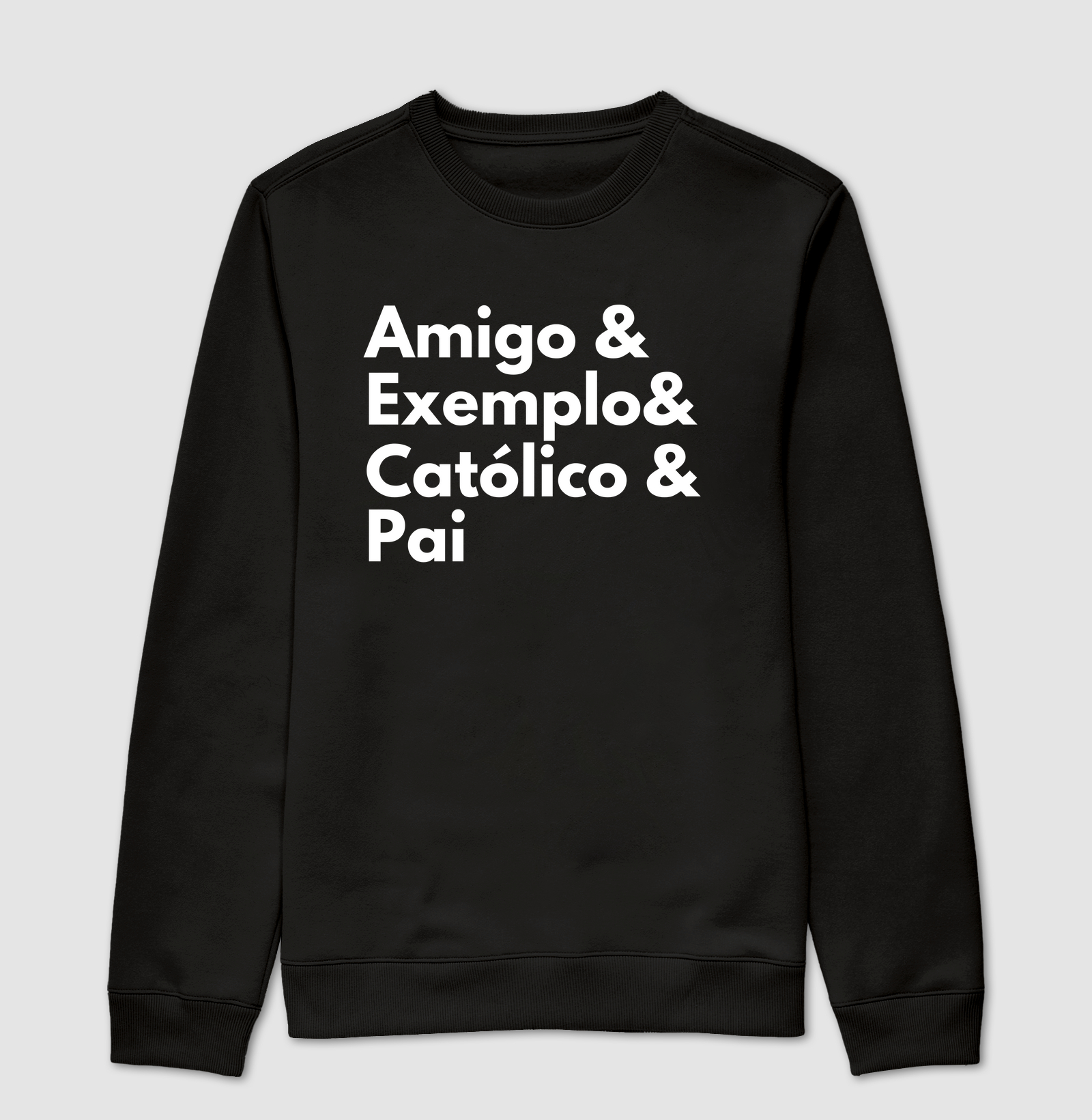 Amigo, exemplo, católico e pai