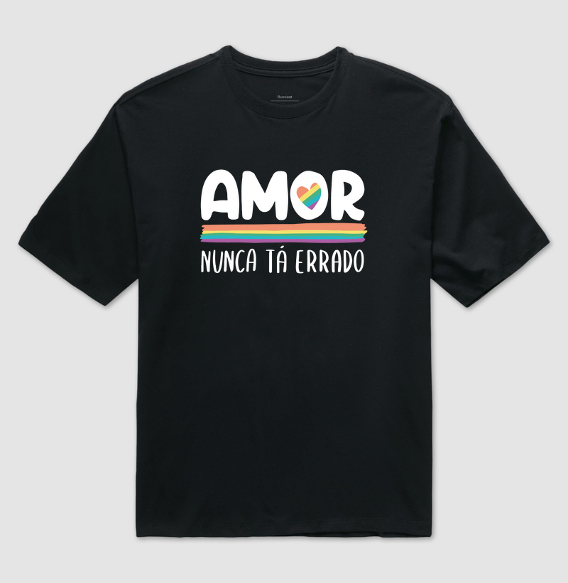 Amor nunca tá errado