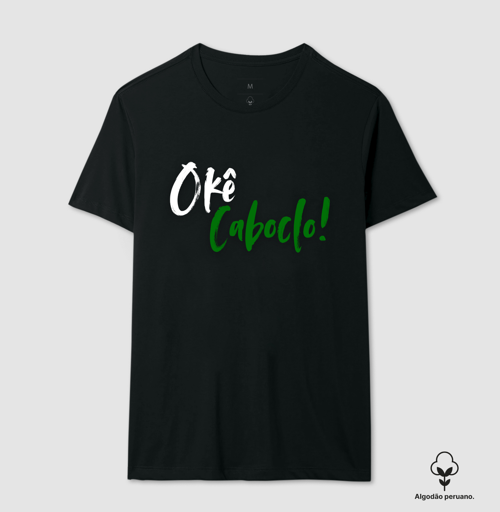 Caboclo - Saudação - Camiseta Preta