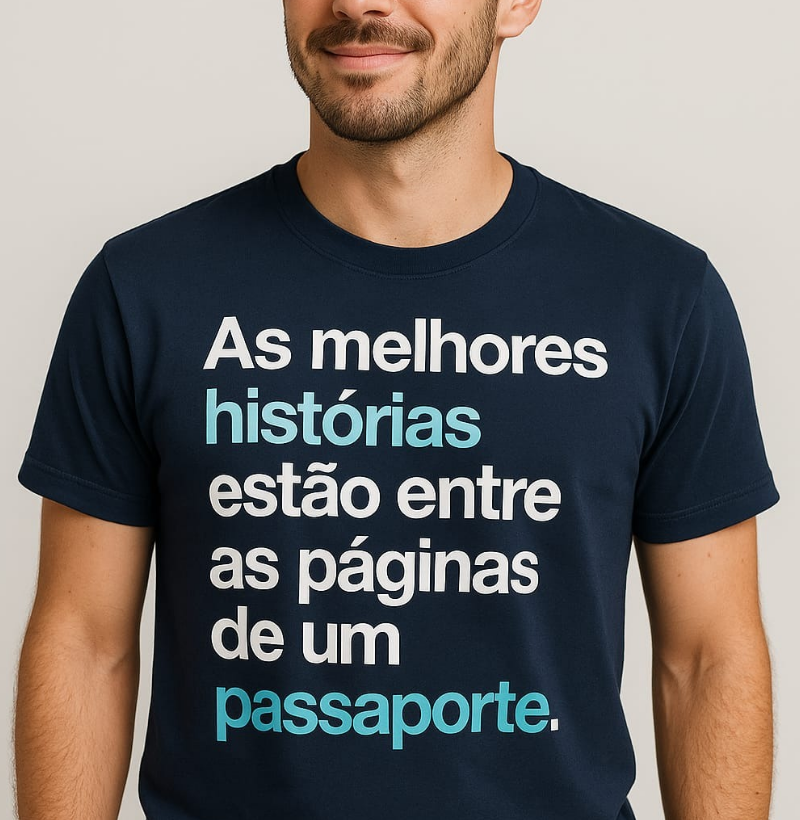 Entre as páginas de um passaporte