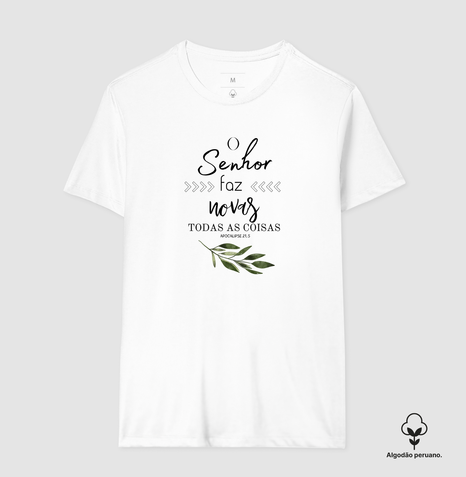 O Senhor faz novas todas as coisas.