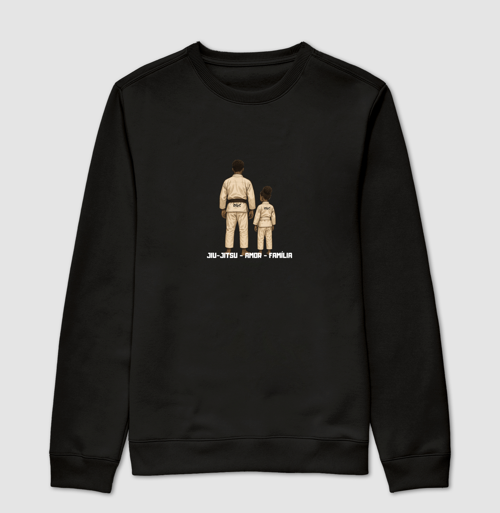 Pai e Filha jiu-jitsu - amor - família 