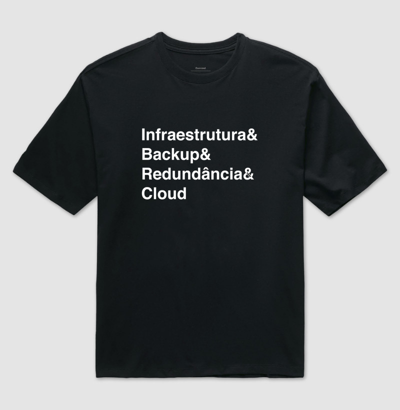“Infrastrutura & Backup & Redundância & Cloud” T.I