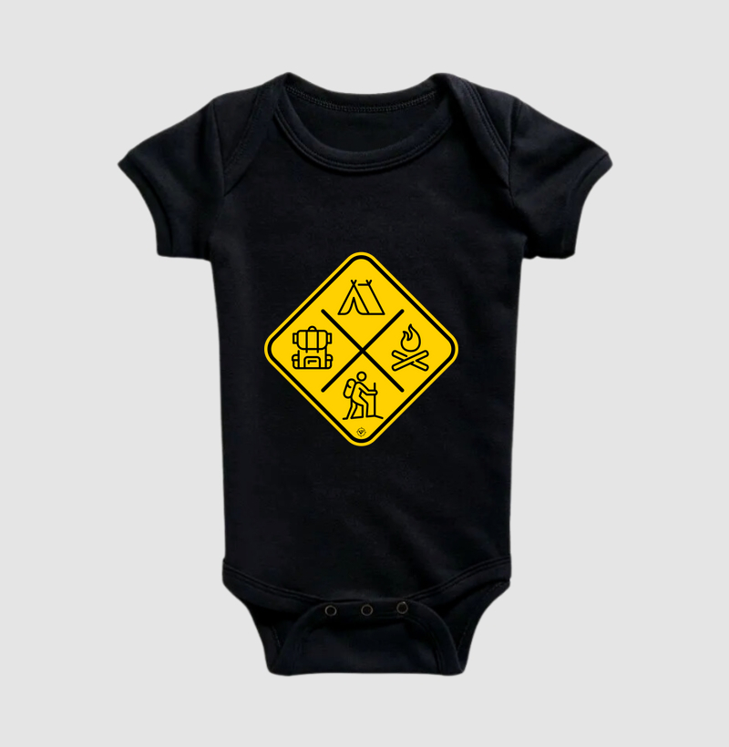 Placa Trilha e Camping