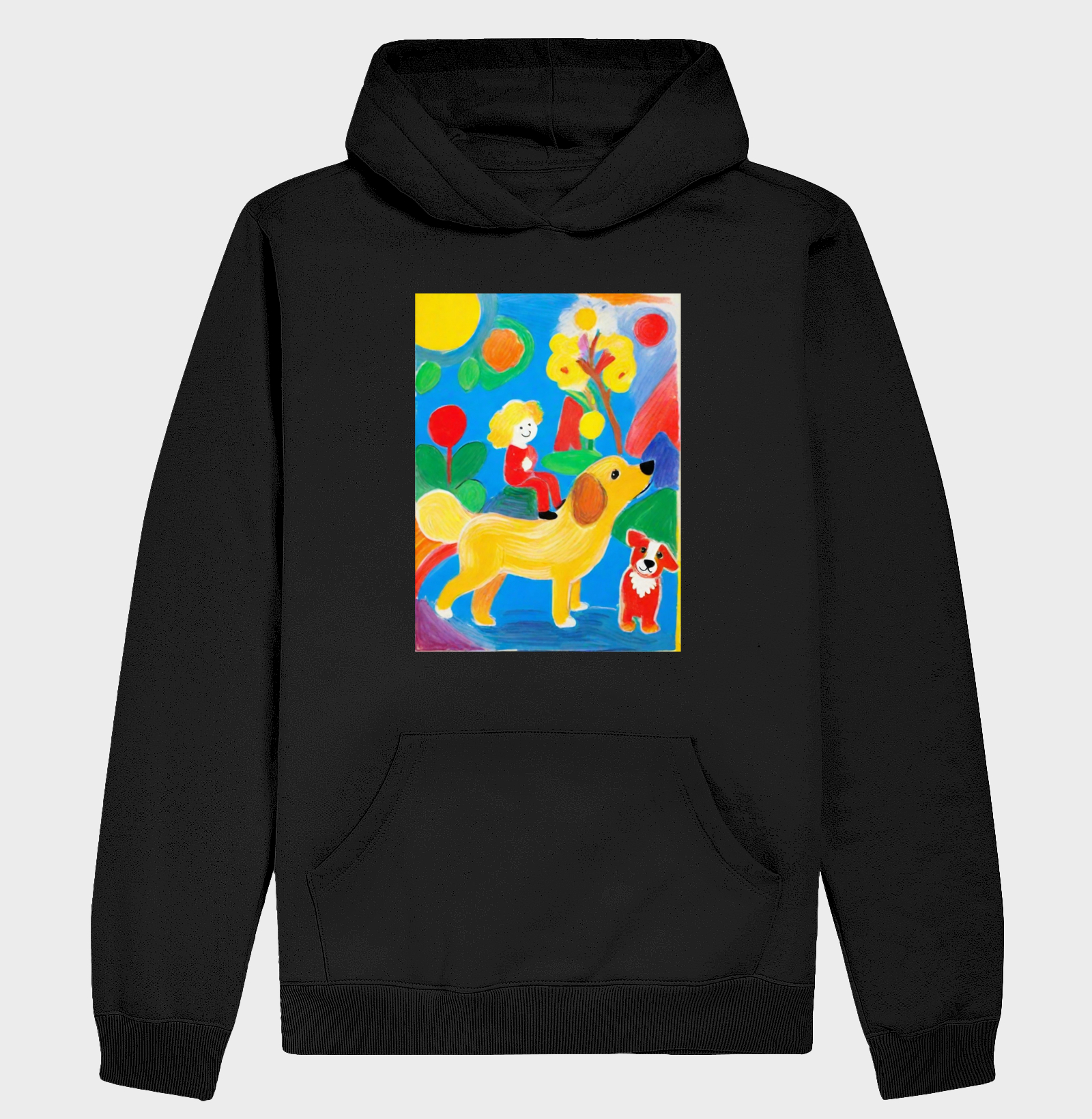 Desenho de criança Golden 