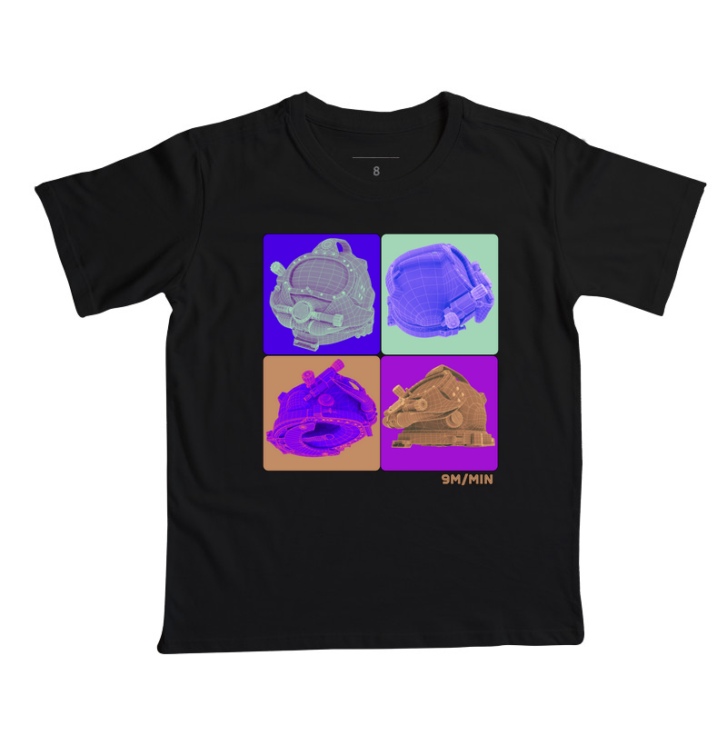 CAPACETE 3D ANDY WARHOL ART