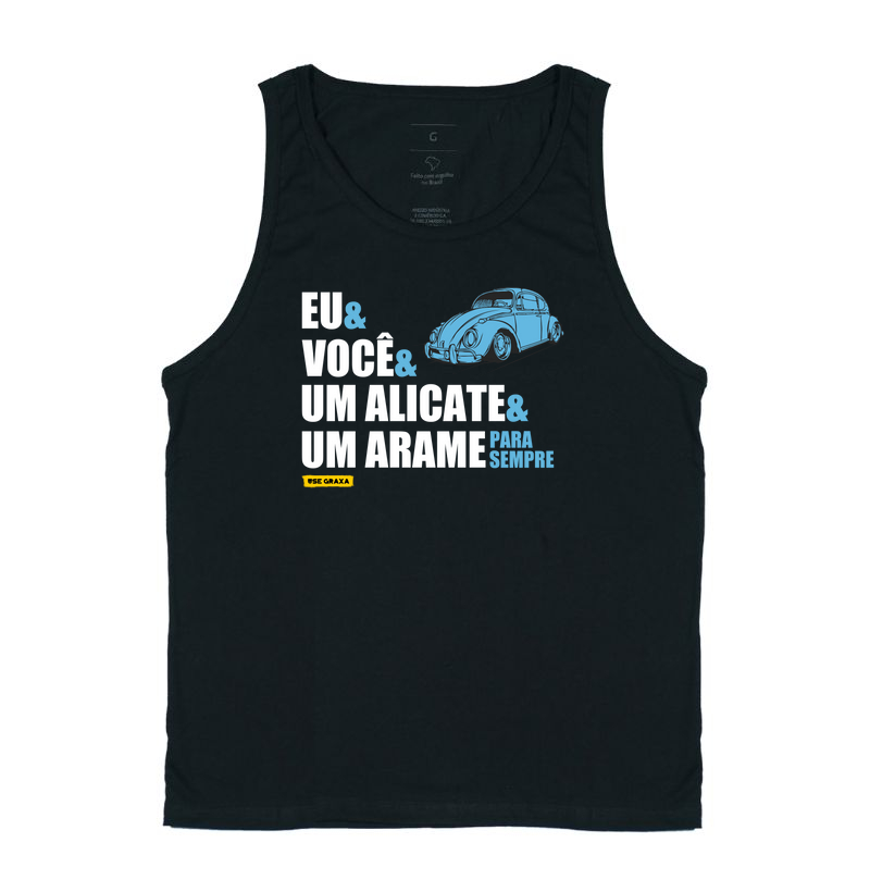 Eu e Você Para Sempre Fusca Azul
