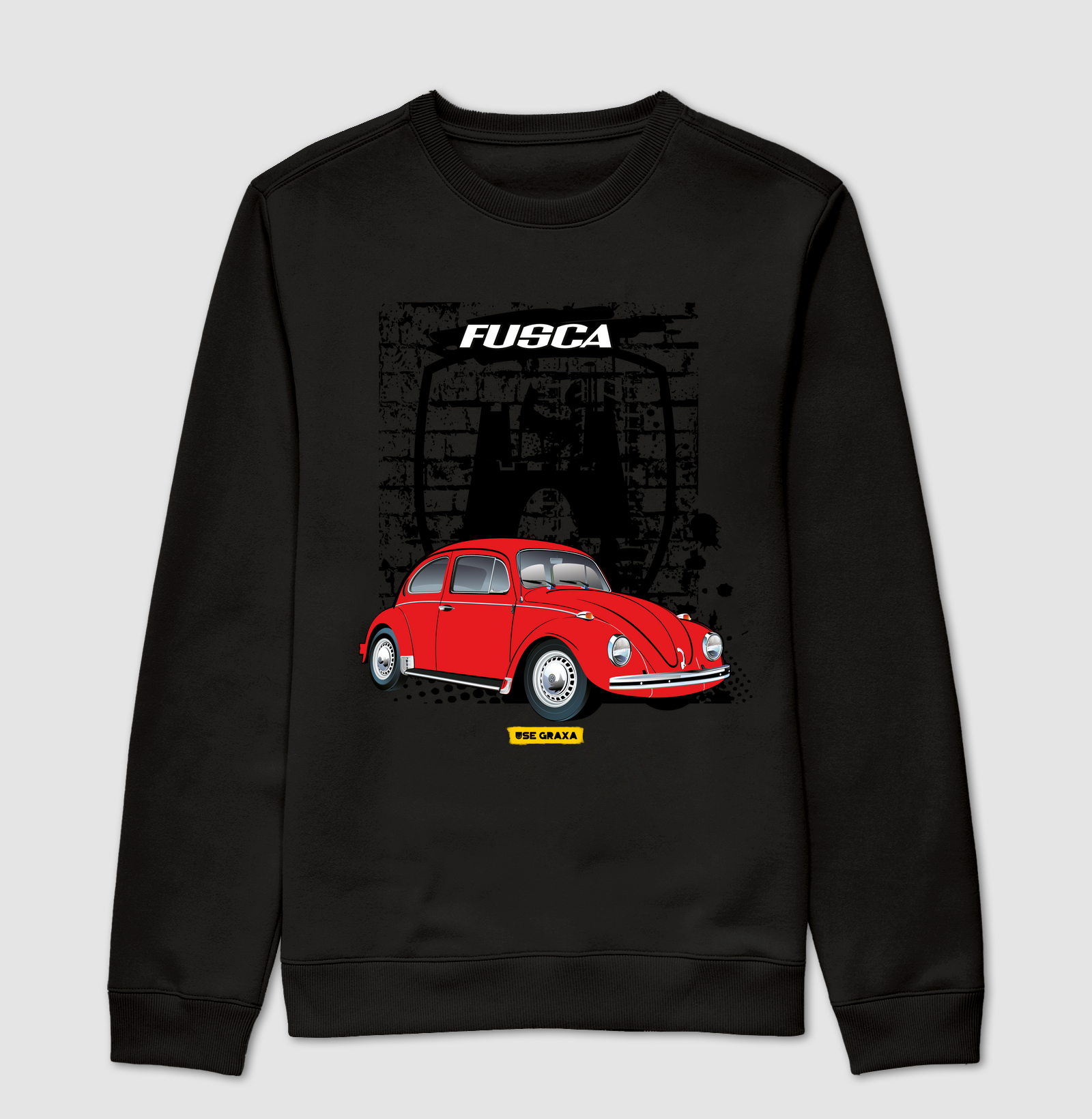 Fusca Vermelho VW Wolfsburg