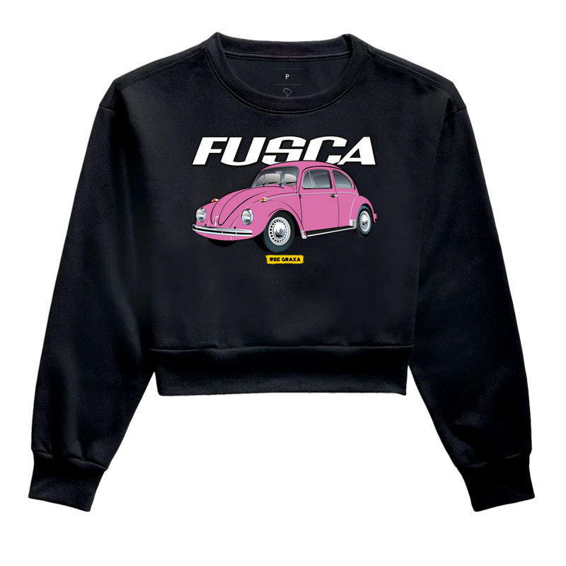 Fusca Rosa Escrita