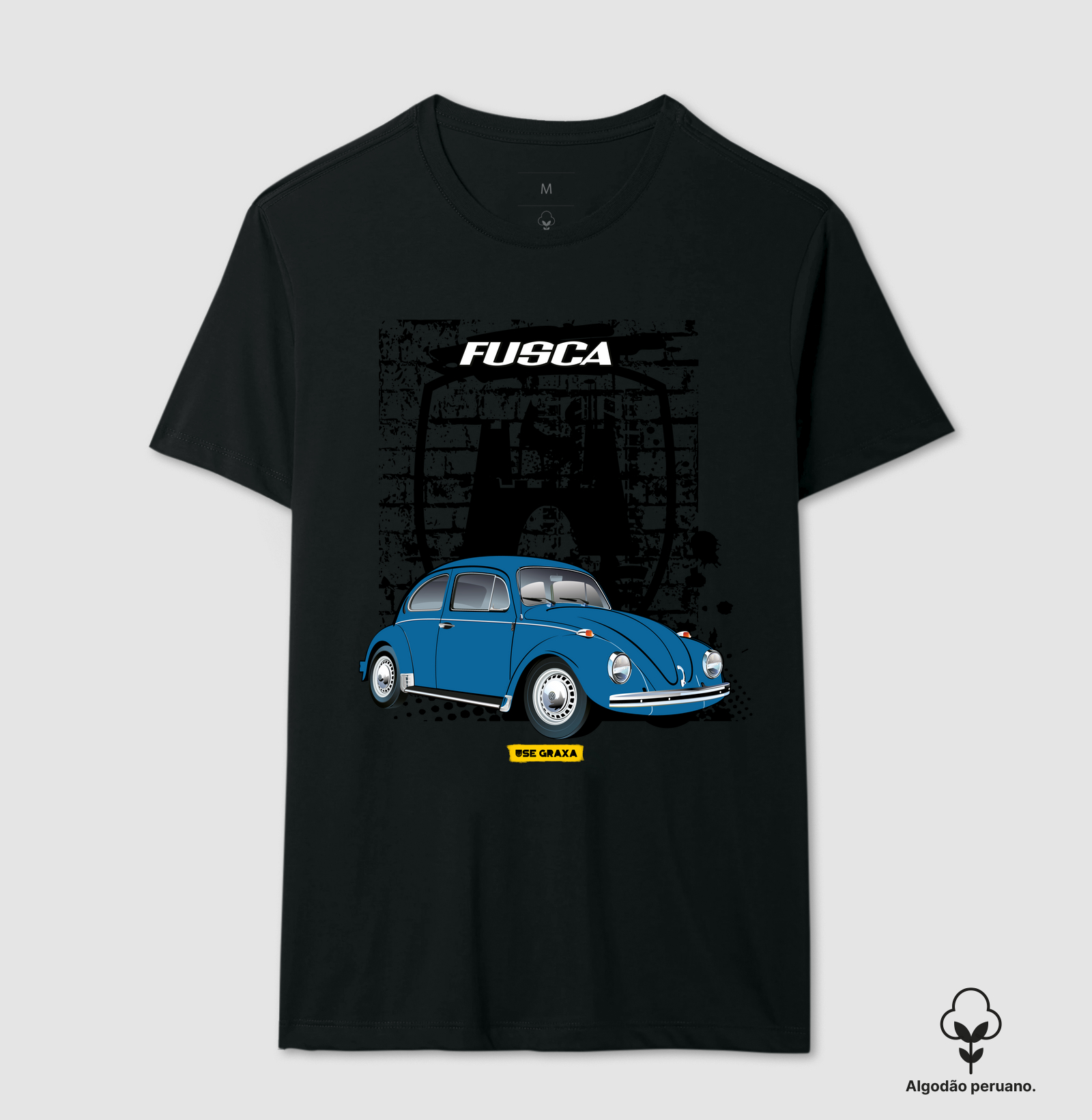 Fusca Azul Escuro VW Wolfsburg