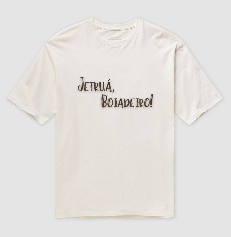 Boiadeiro - Saudação - Camiseta Branca